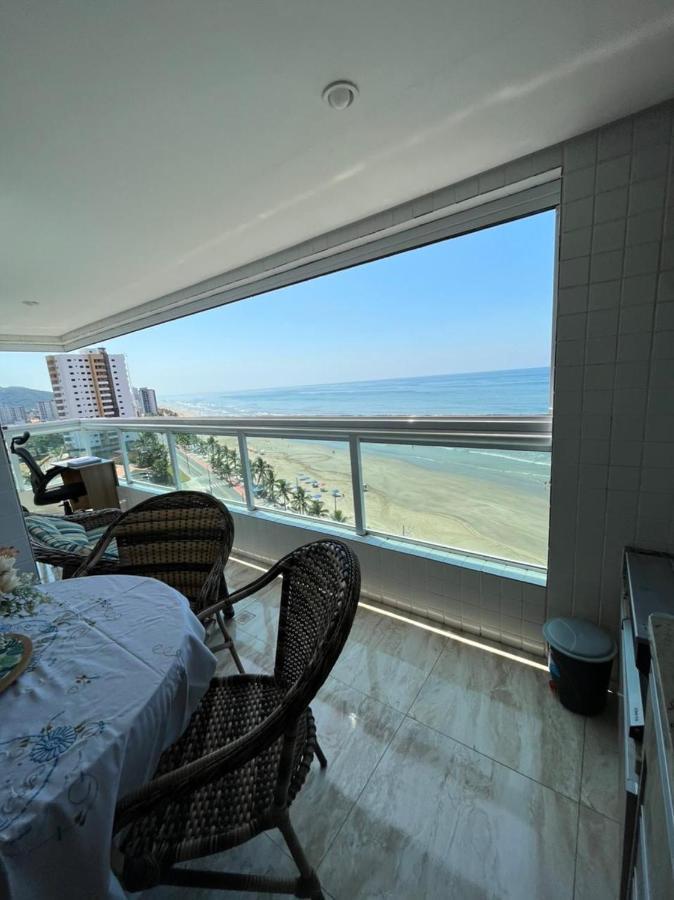Mongagua Com Vista Para O Mar Pe Na Areia 外观 照片