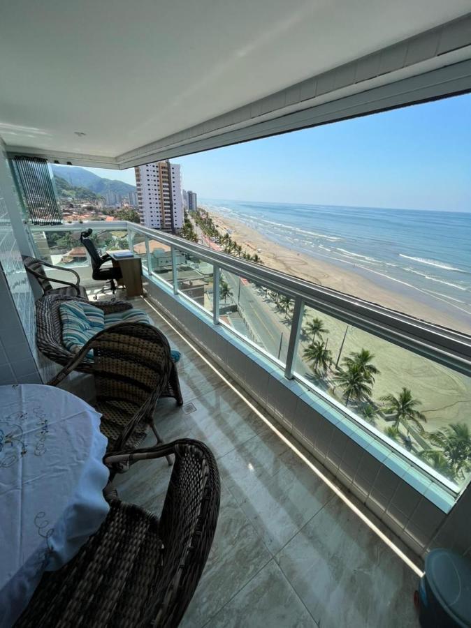 Mongagua Com Vista Para O Mar Pe Na Areia 外观 照片