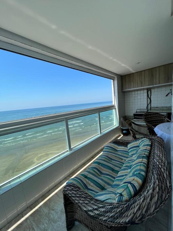 Mongagua Com Vista Para O Mar Pe Na Areia 外观 照片