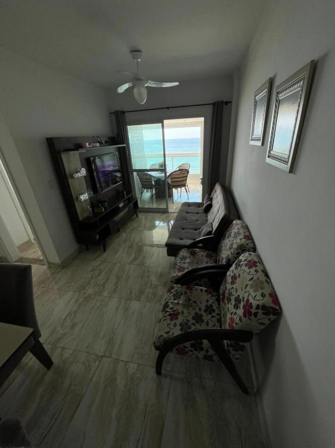 Mongagua Com Vista Para O Mar Pe Na Areia 外观 照片