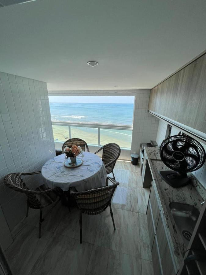 Mongagua Com Vista Para O Mar Pe Na Areia 外观 照片